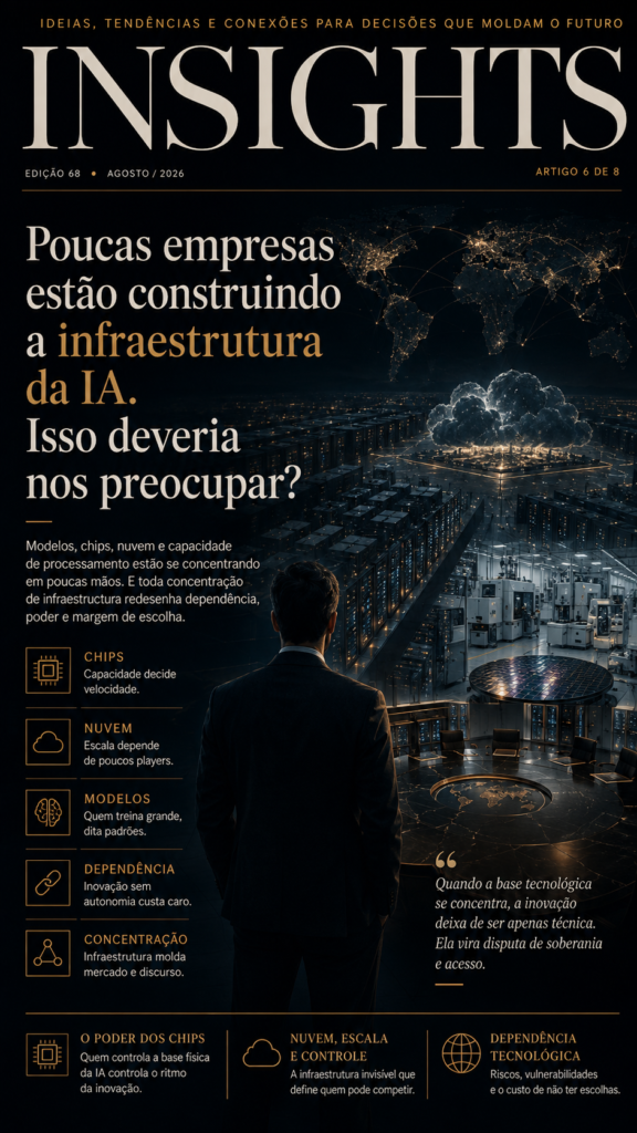 Poucas empresas estão construindo a infraestrutura da IA. Isso deveria nos preocupar?