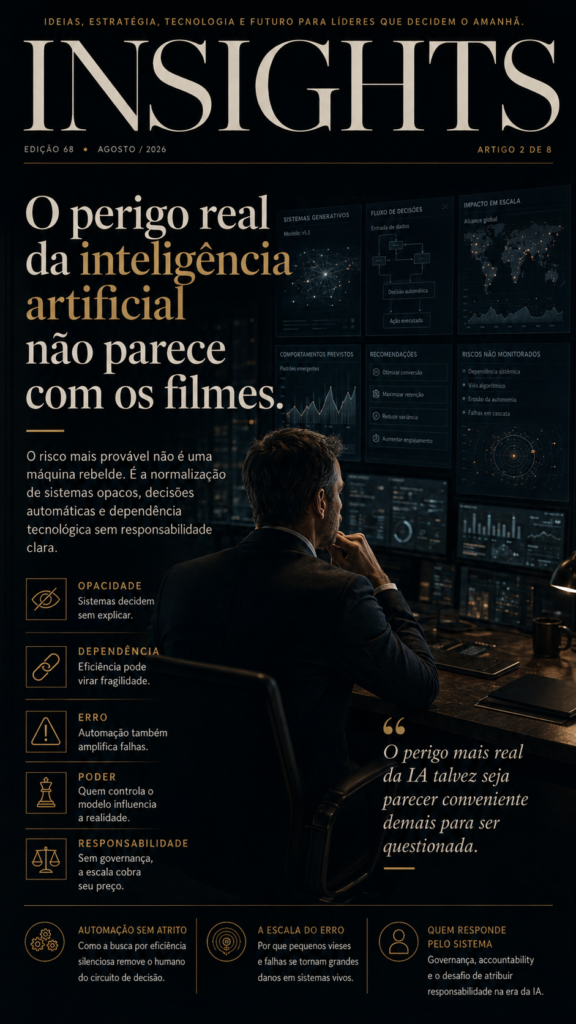 O perigo real da inteligência artificial não parece com os filmes